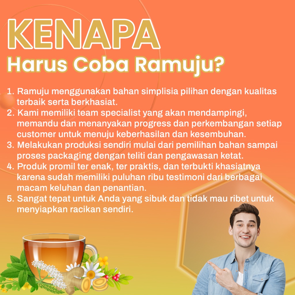 Ramuju Subur Pria - SUPRIMA Rempah Seduh Kesuburan Pria ( Paket 15 hari ) | Herbal Kesuburan Pria | Obat Promil Suami