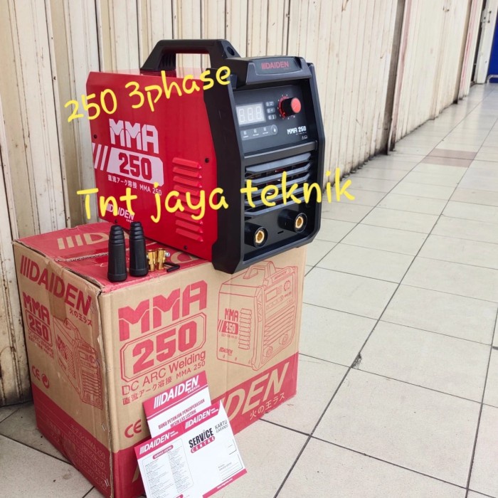 Mesin Las Daiden Mma 250 / Travo Las Inverter Daiden Mma 250 / Daiden