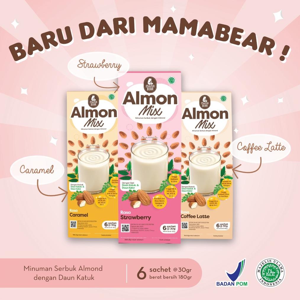 Castle - MamaBear Almon Mix - Pelancar Asi Mama bear - Asi Booster Susu Almond