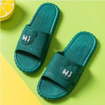 Slip - Rumahan Kasual Sandal Korea Empuk Karet Sandal Wanita - Import