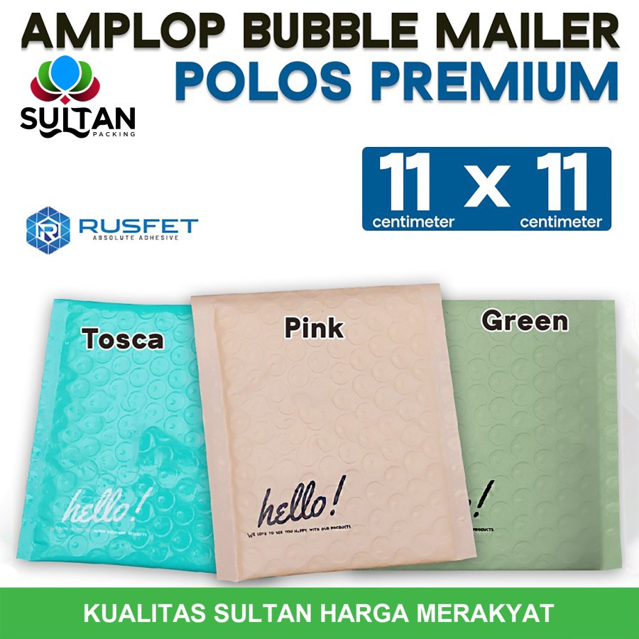 

Amplop bubble murah 11x11 cm bubble mailer polybubble packing polos