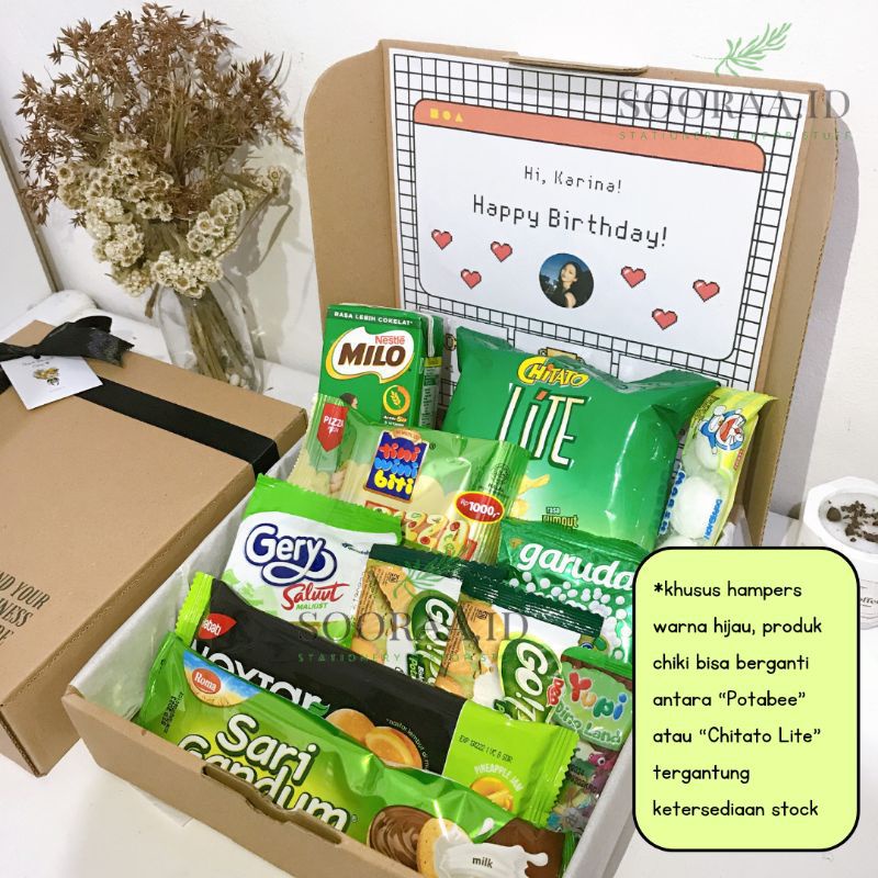 

Hampers Gift Box Snack