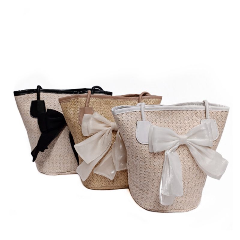 Tas Wanita Anyam Bros Pita TW230 Elegant Shoulder Ladiesbag Import