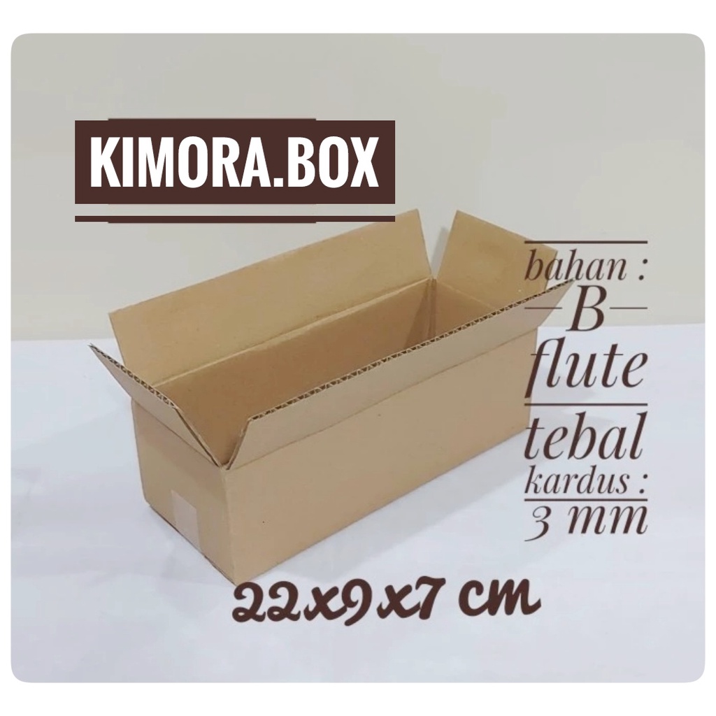 

Kardus karton uk. 22x9x7 cm Kotak Box ST untuk packing Souvenir