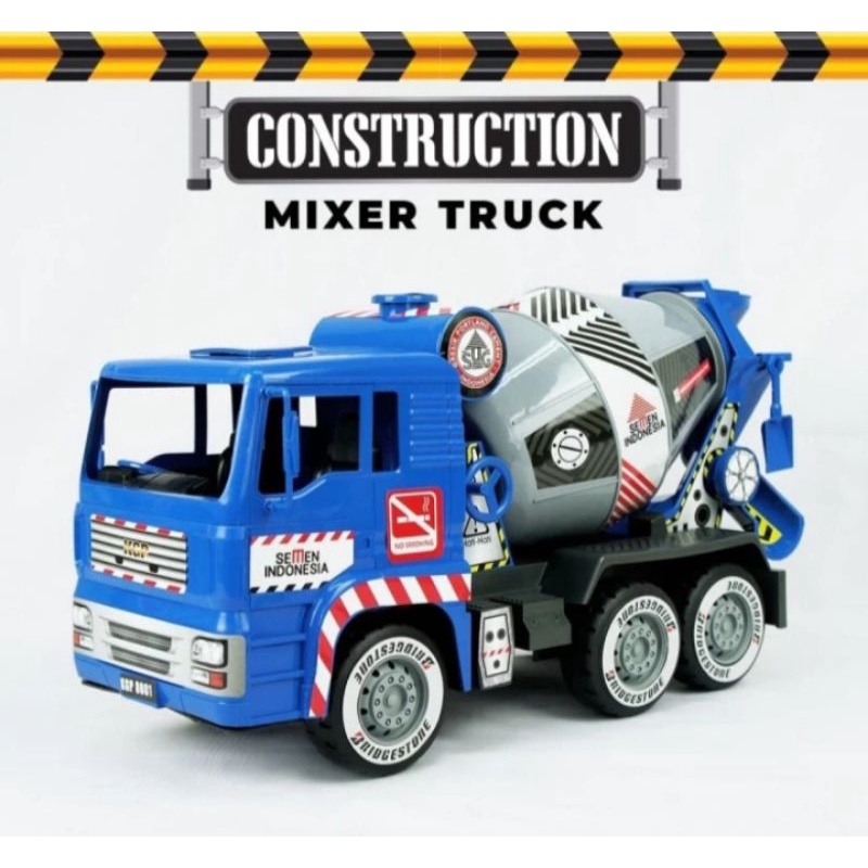 Mainan Truk Molen Jumbo Kgp - Mobil Mixer Truck Besar Anak Laki Cowok