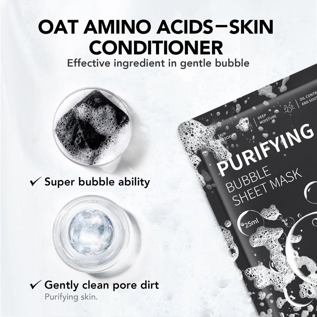 [BPOM][100% ORI&amp;READY]]YOU Purifying Bubble Sheet Mask Bubble Detox| Masker Wajah | Moisturizer &amp; Oil Control