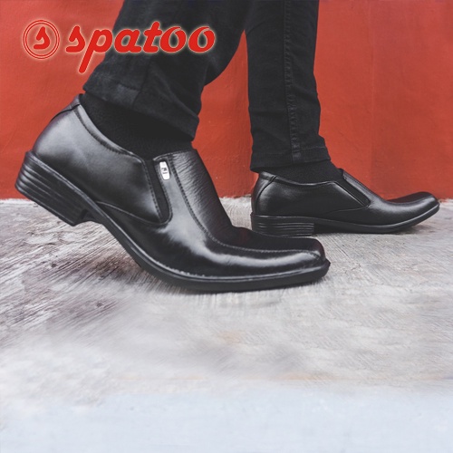 Sepatu Pantofel Pria Tanpa Tali Original Spatoo Terbaru