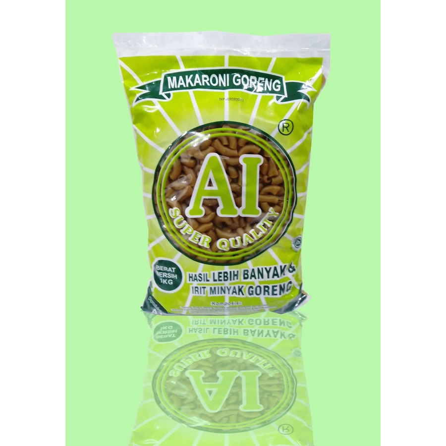 

Makaroni Mekar/Hijau A1 Kemasan 1 Kg