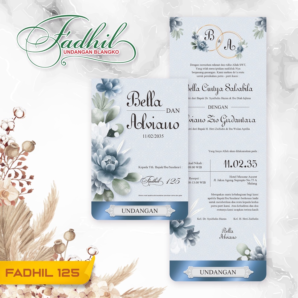 

Kertas Blangko Undangan Fadhil 125 Terbaru