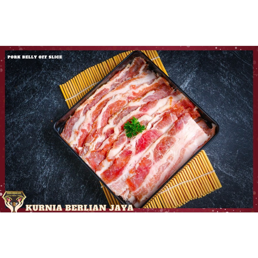 

Pork Belly Of slice / samcan dalam potongan tipis