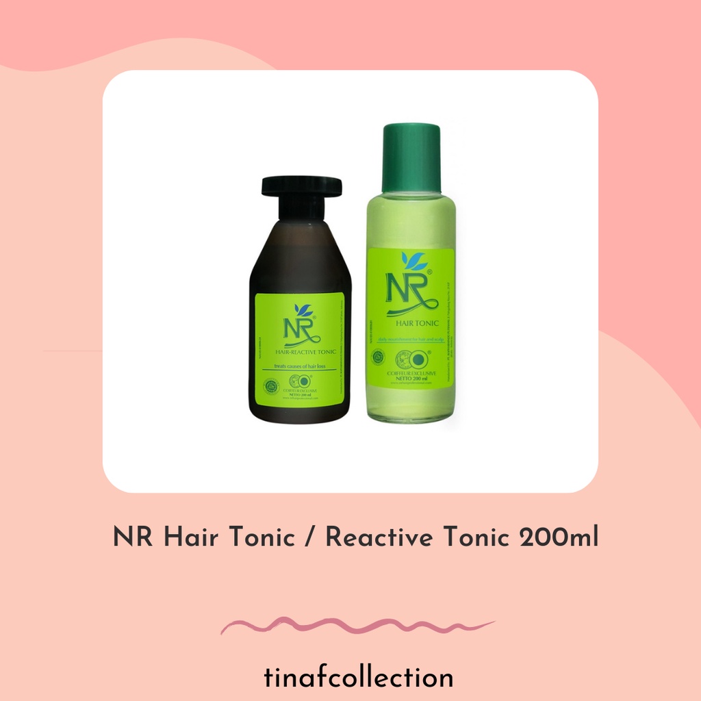 Jual NR Hair Tonic / Reactive Tonic 200ml Shopee Indonesia
