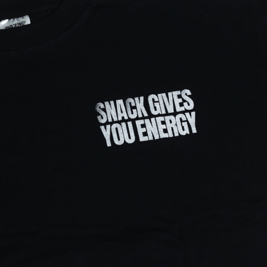 T-shirt | Oversize | Child | Black | Snackingchoices