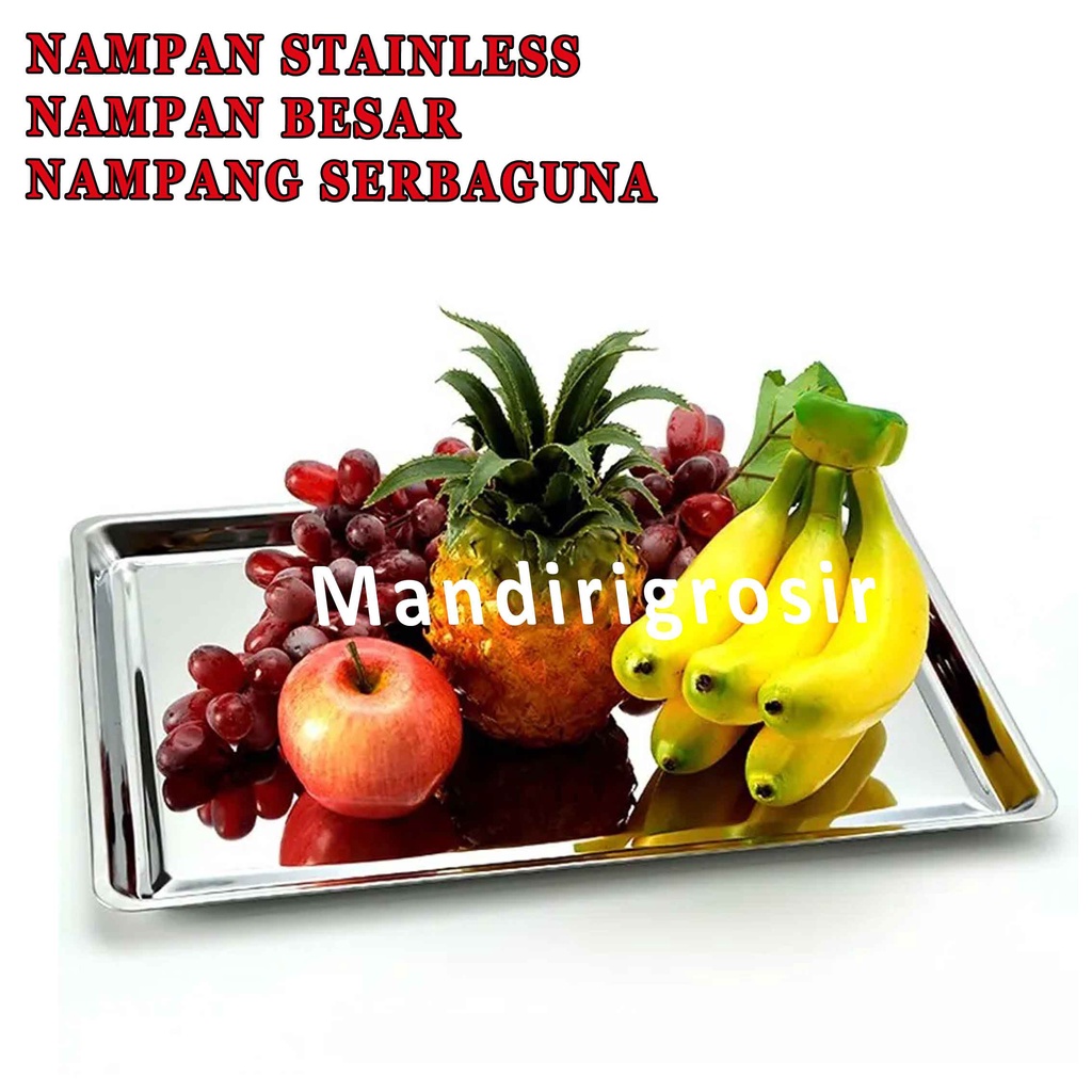 Nampan Besar* Nampan Stainless* Nampan Serbaguna