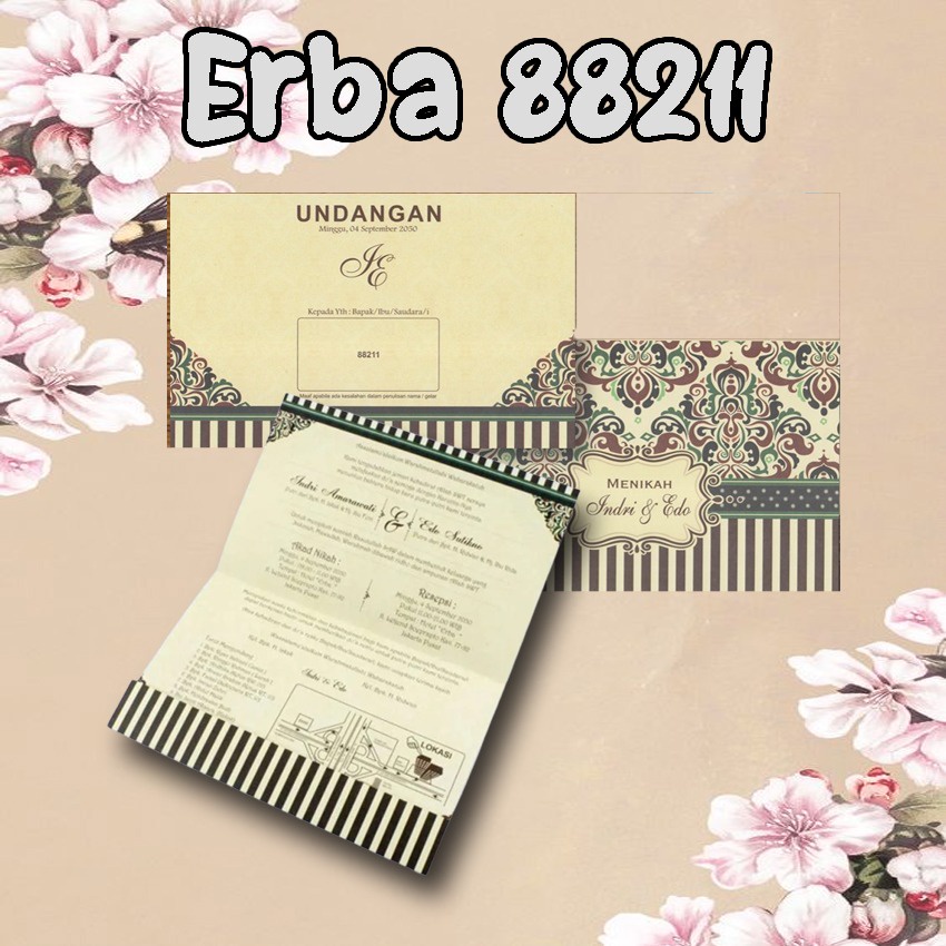 

Undangan ERBA 88211 UNDANGAN KOSONGAN HARGA MURAH BERKUALITAS