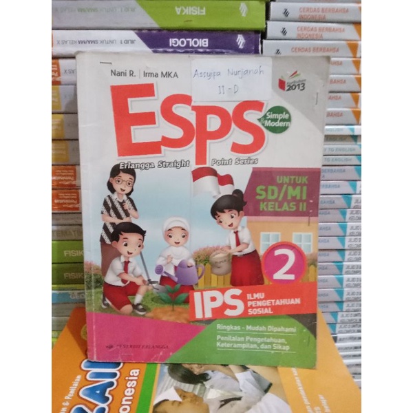 esps ips kelas 2 sd erlangga