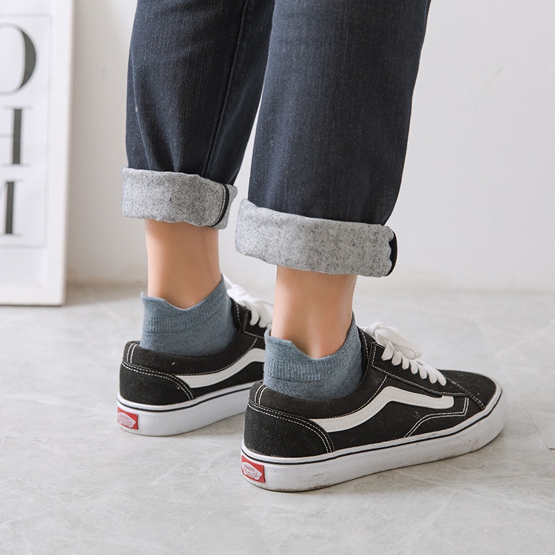 TIKTOK - D2024 Kaos Kaki Pendek Pria K5619 / Kaos Kaki Pendek Semata Kaki / Kaki Unisex Casual Kerja / Kaos Kaki Polos / Ankle Socks