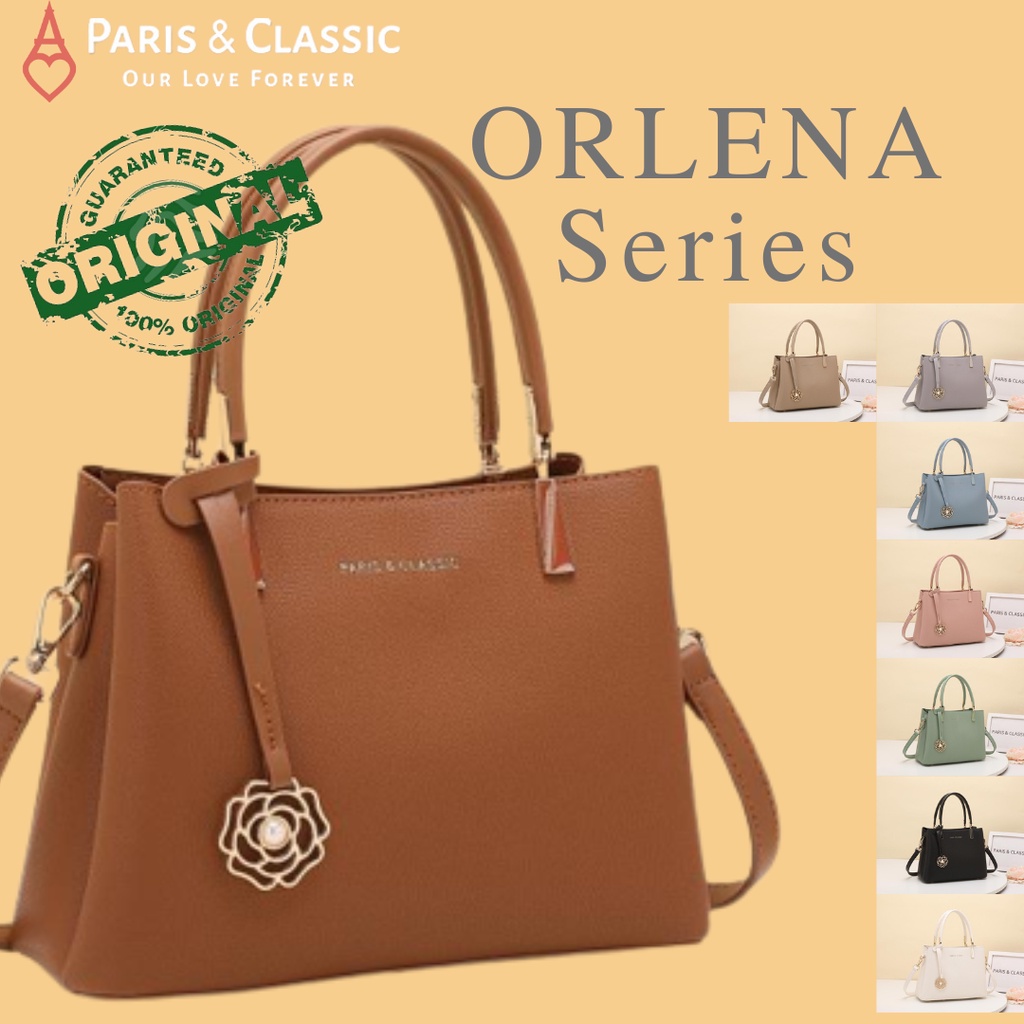 Paris Classic Tas Wanita Fashion Branded Original Import Hand Bag Tas Kerja Jinjing Wanita [PC1039]