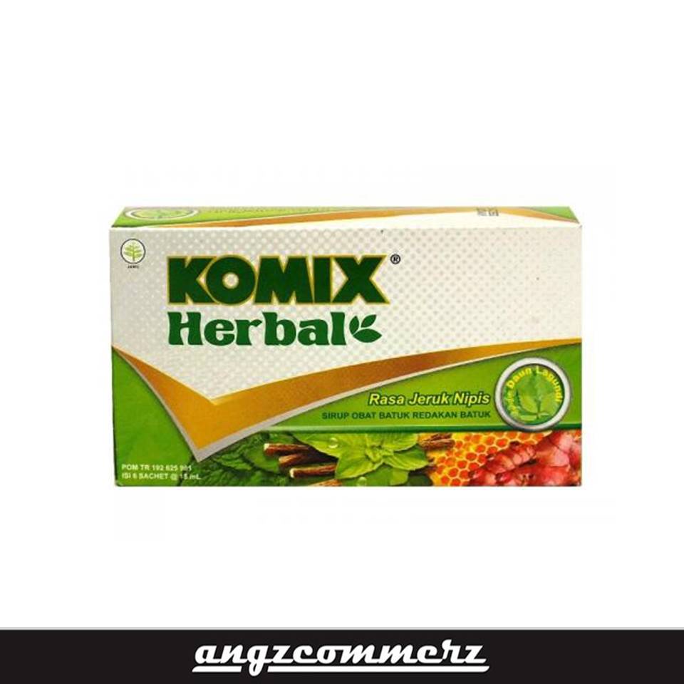 

KALBE Obat Batuk Komix Herbal Jeruk Nipis 6 sachet SY