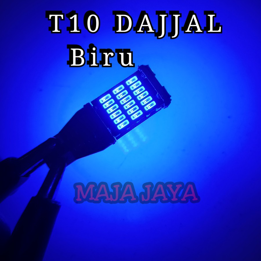 Lampu sein motor T10 T15 45 SMD untuk sein senja Kota Super terang dajjal