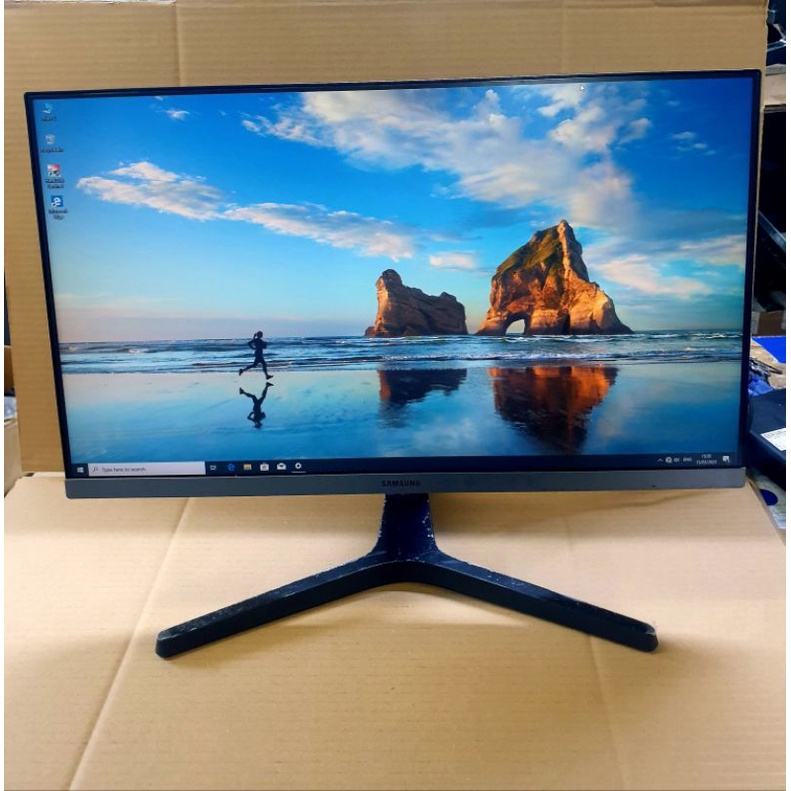 Led monitor Samsung S24R350FZE 24 inc layar fremles penel ips fullhd+Hdmi