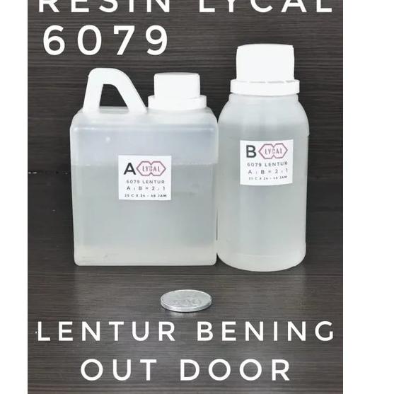 ✳ Resin bening Lentur 6079 Lycal 562 Gram Out Door ➽