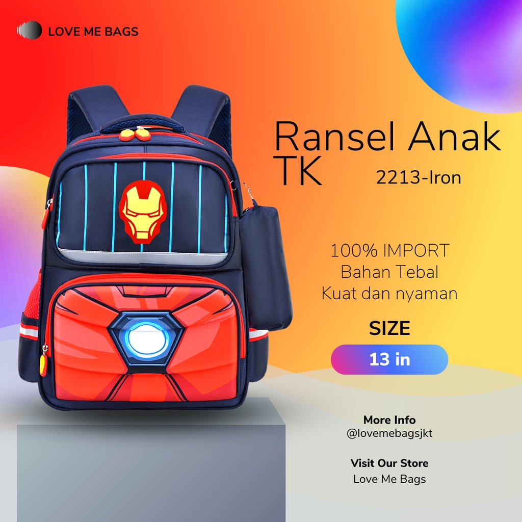Tas Gendong Anak Cowok Laki Kecil Tk Sd Smp Sma Dan Sekolah Perem Xh93 Lmb Tas Anak Laki Tk Paud I