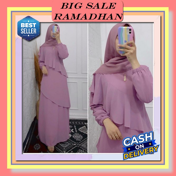 Baju Gamis Murah Terbaru 2023 Lebarankekinian Murahkekinian 2023Mewah Atasan Bju Gasmis Remaja Murah