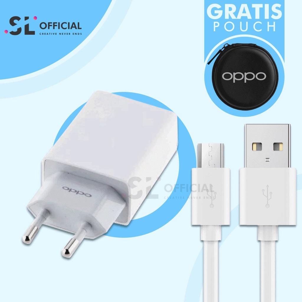 Charger OPPO Fast Charging Original Micro USB &amp; Type C