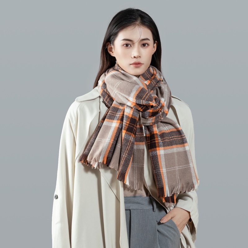 Syal Winter Korea Musim Dingin Autumn Spring Scarf Cashmere Unisex SC02