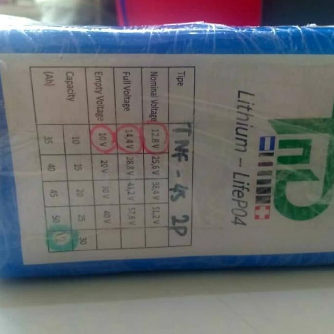 Aki Stater Motor Lithium Iron Phospate Tnd 12V 12 Ah Eq 18 Ah No Cover Debezzz