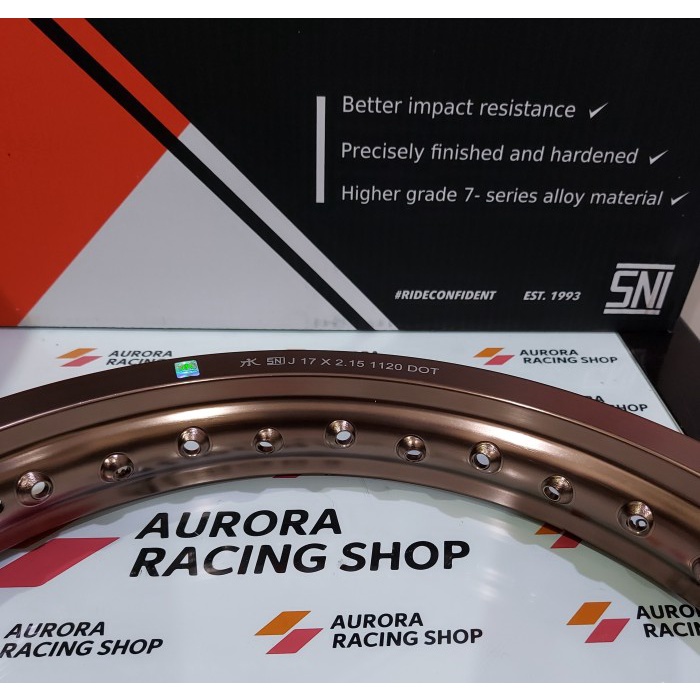 Velg Tk Bright 17 X 215 Hole 36 Bronze #Original