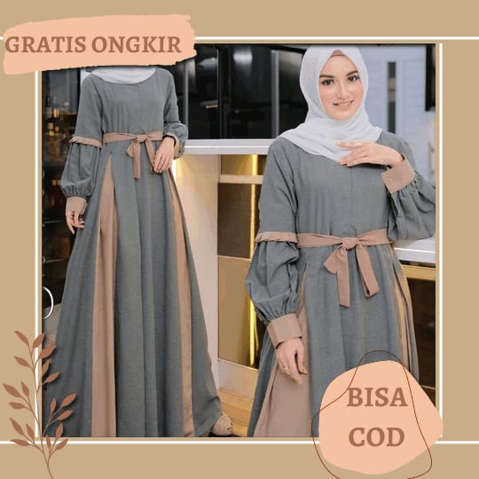 Serenda Store Gamis Lebaran 2023 Model Terbaru Wanita Muslimah Dress Kondangan Mewah Cantik Viral Ke