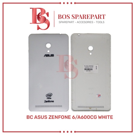 TUTUP BELAKANG ASUS ZENFONE 6 / A600CG WHITE / BACK DOOR / BACK COVER