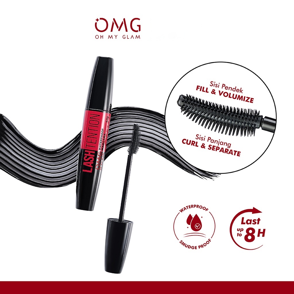 OMG Oh My Glam Lashtention Waterproof Mascara
