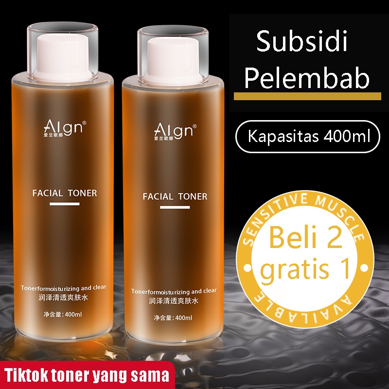 400ml Pemutih Refining Toner Hydrating Face toner Face Eksfoliasi wajah Glow and Smooth Face Toner