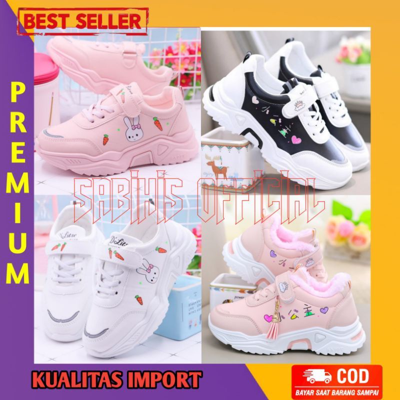 SEPATU SNEAKERS ANAK REMAJA CEWEK COWOK PEREMPUAN LAKI-LAKI REMAJA PEREMPUAN CEWEK RUNNING JOGGING S