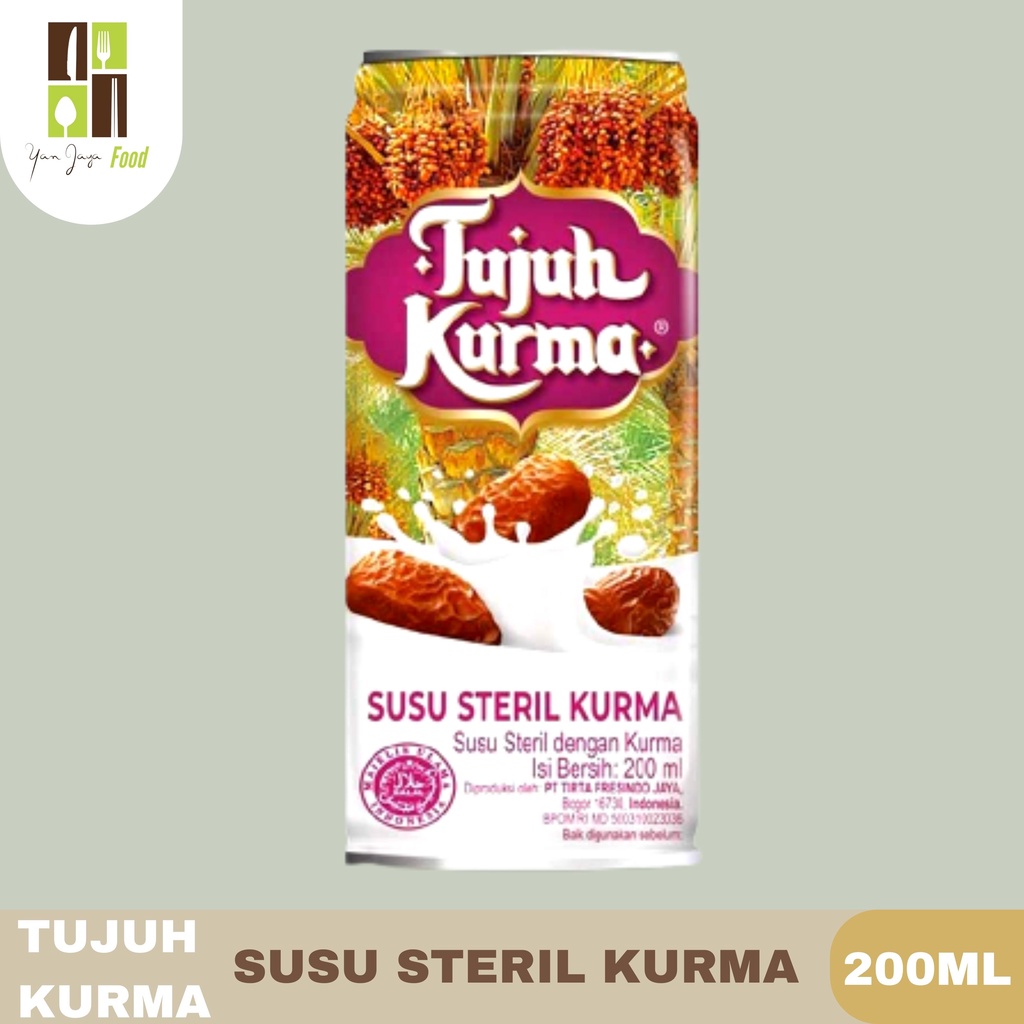 Tujuh Kurma Susu Steril Kurma /Susu Sari Kurma 200ml