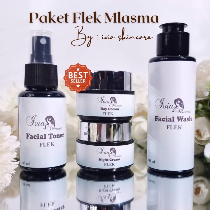 IVIA SKINCARE PAKET FLEK / PAKET WAJAH IVIA CREAM IVIA KRIM IVIA SKINCARE