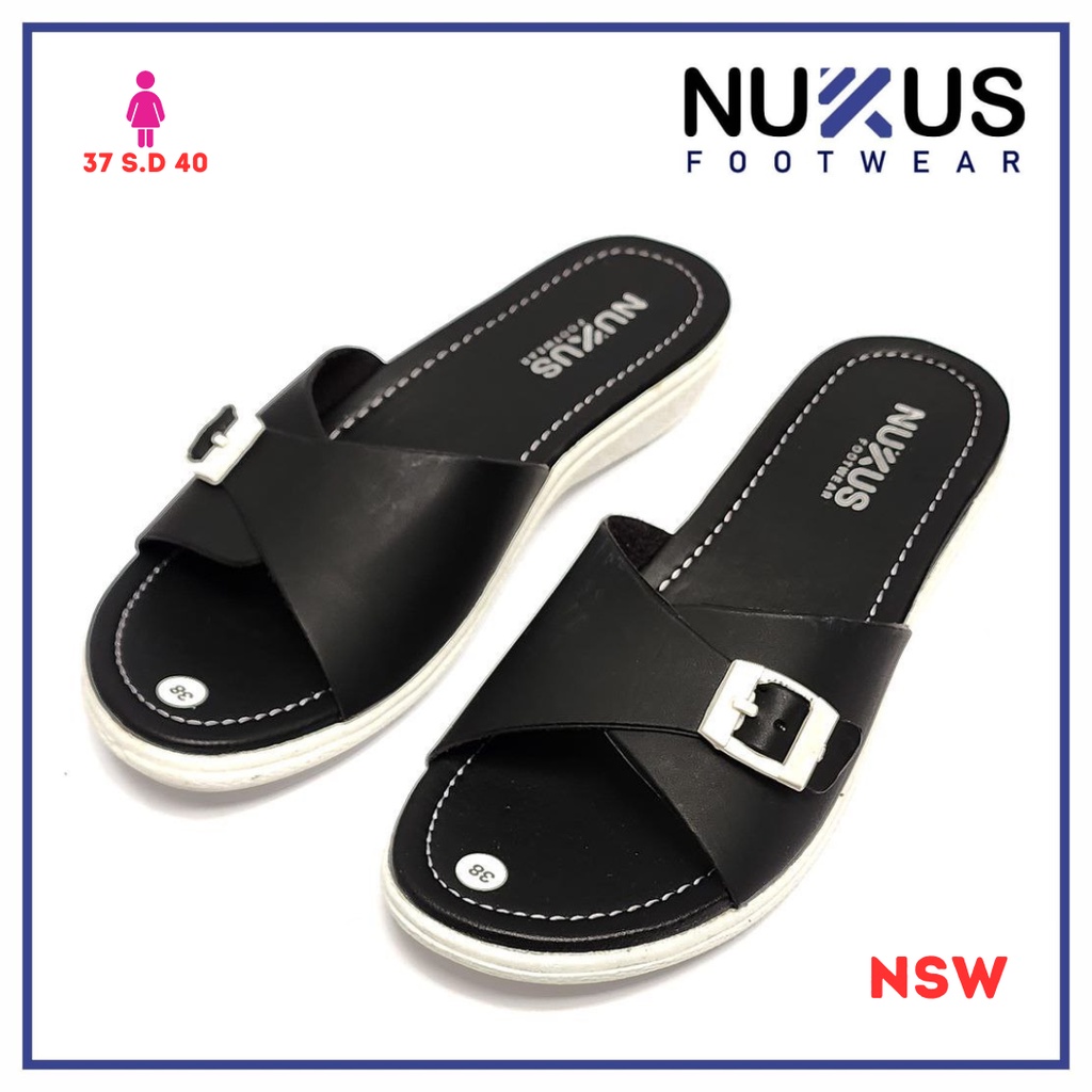 Sandal Selop Wanita Dewasa Hitam - NSW