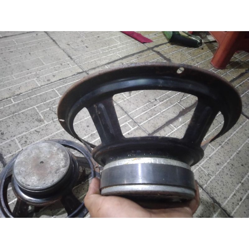 sepasang rangka frame speaker 10 inch