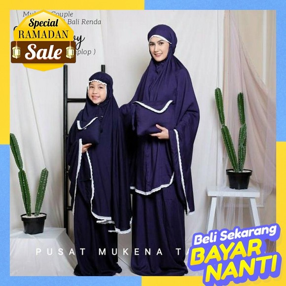 Mukena Couple Ibu Dan Anak 4-9 Tahun Azkia Mukena Kapel Ibu Dan Anak Mukena Couple Ibu Anak Terbaru 