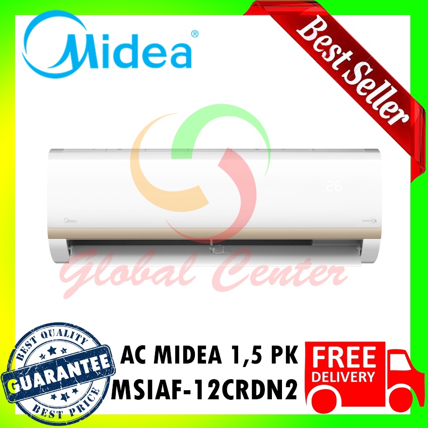 AC Midea 1,5 PK Inverter - MSIAF Series - MSIAF-12CRDN2 GARANSI RESMI