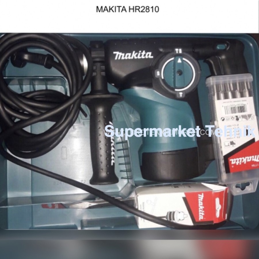 Mesin Bor Beton 3 Mode HR2810 - Rotary Hammer HR 2810 MAKITA