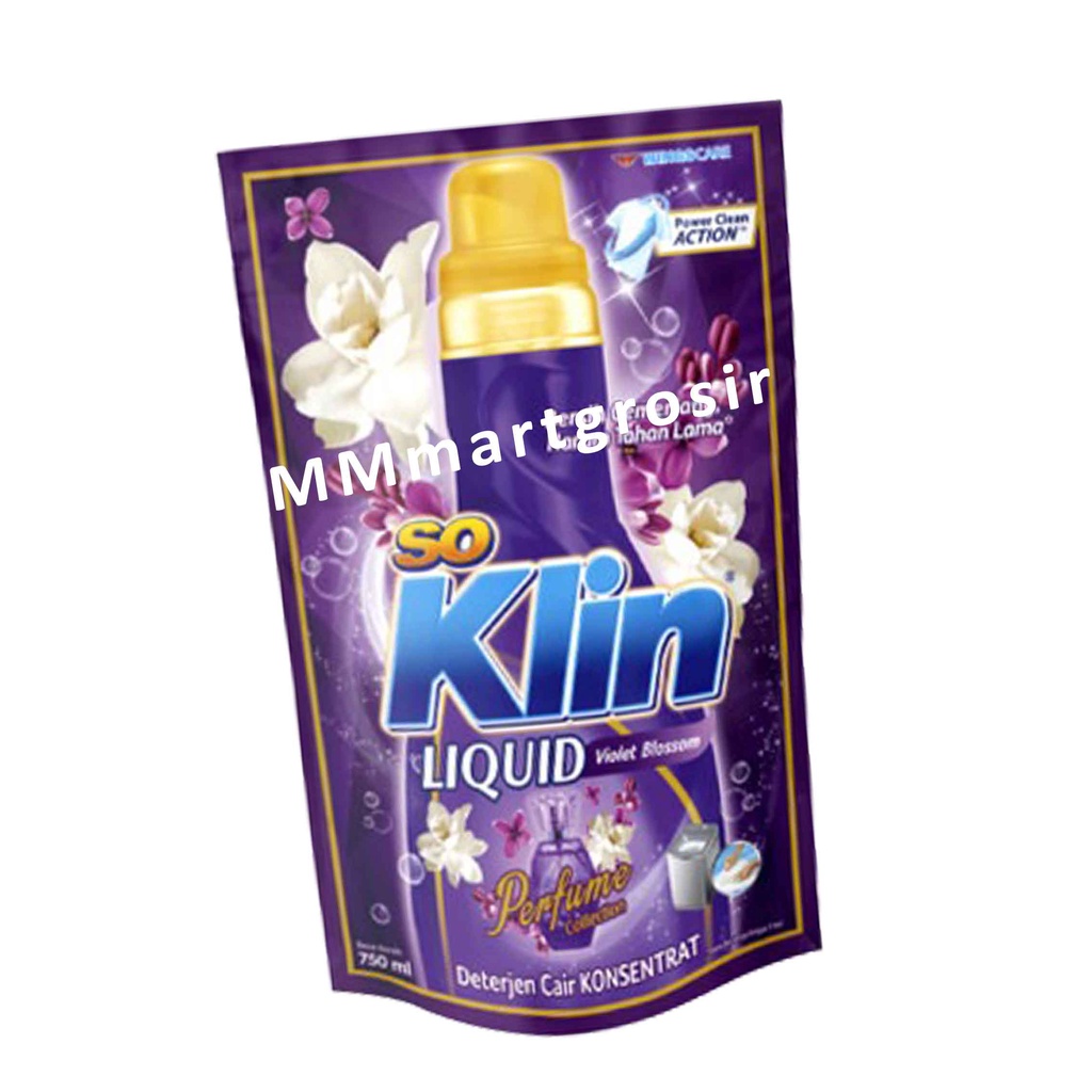 SOKLIN / DETERGEN LIQIUD /  VIOLET BLOSSOM / 720ML