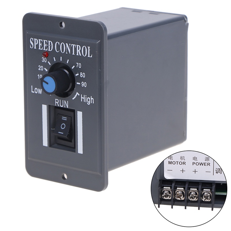 PWM Motor Speed Controller Reversible Switch 6A Regulator DC 12V 24V 36V 48V