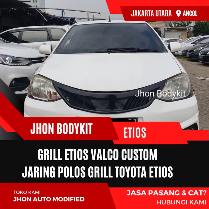 GRILL ETIOS VALCO CUSTOM JARING POLOS GRILL TOYOTA ETIOS