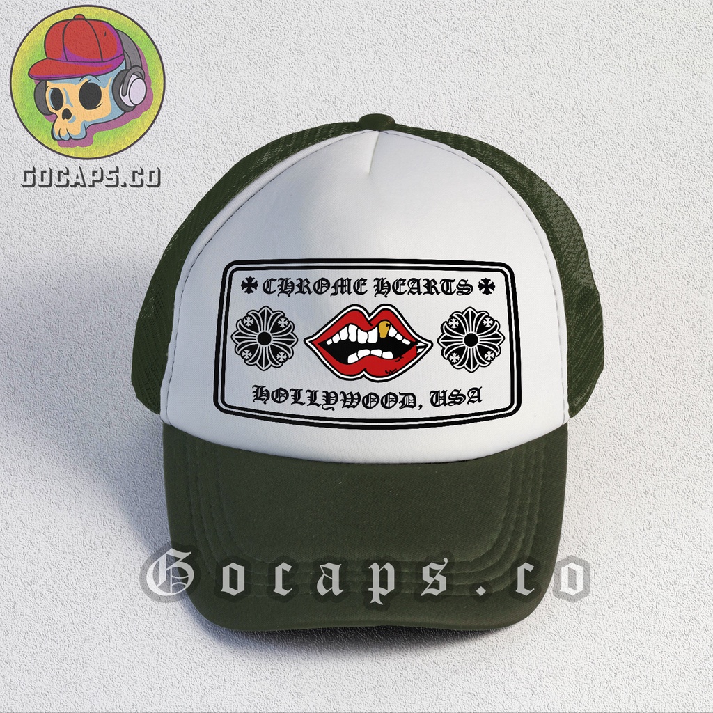 Gocaps - Topi Jaring Trucker Chrome Unisex (Premium Quality) - Matty V2