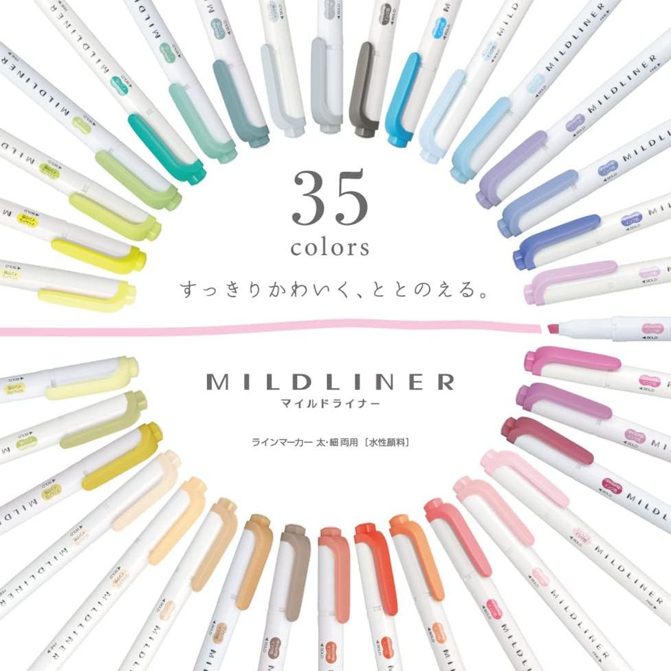 

[F0Z50] Zebra Mildliner Double Sided Highlighter 49