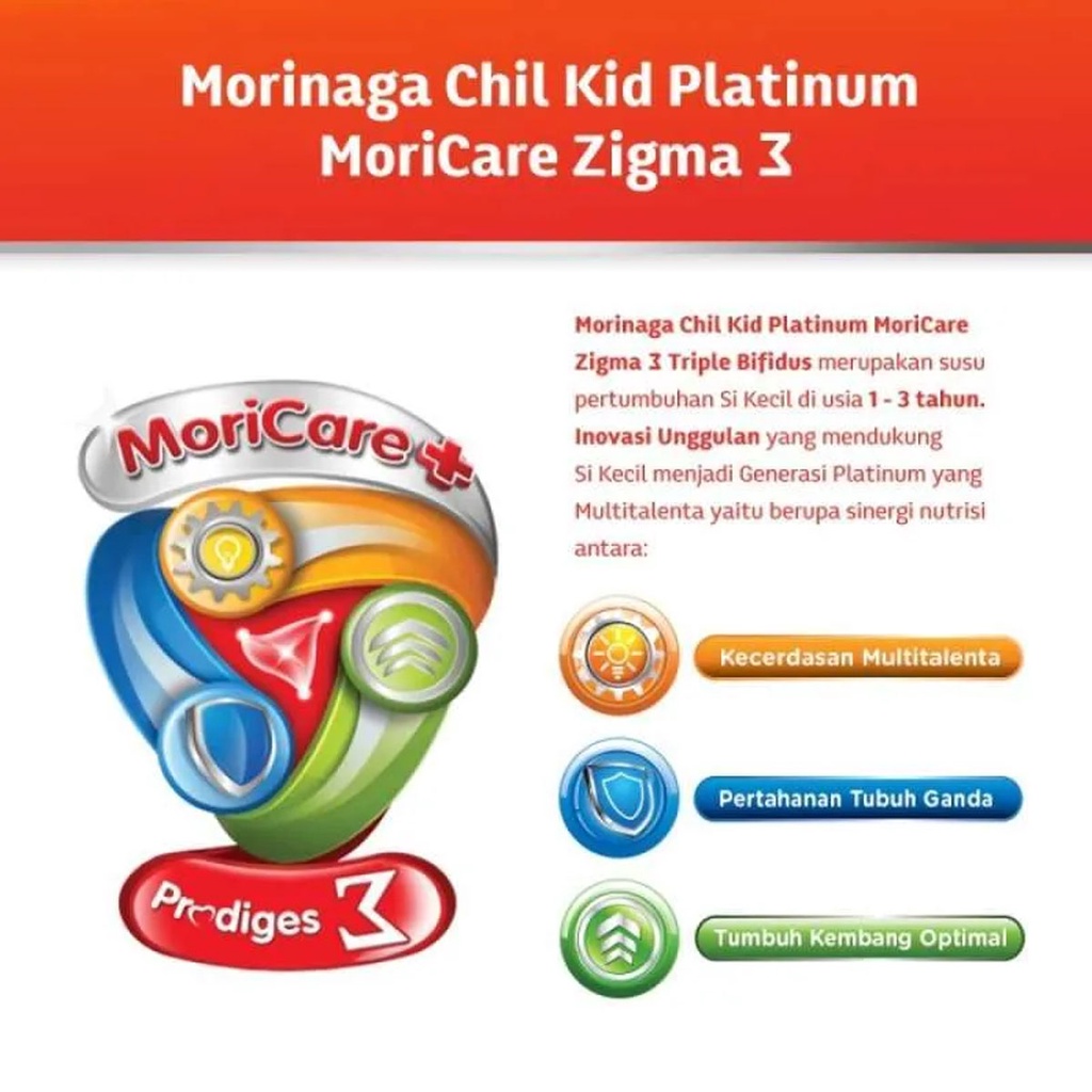 Morinaga Chil Kid Platinum 200 gr Moricare