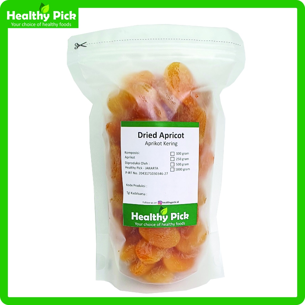 

Dried Apricot / Aprikot Kering 100gr
